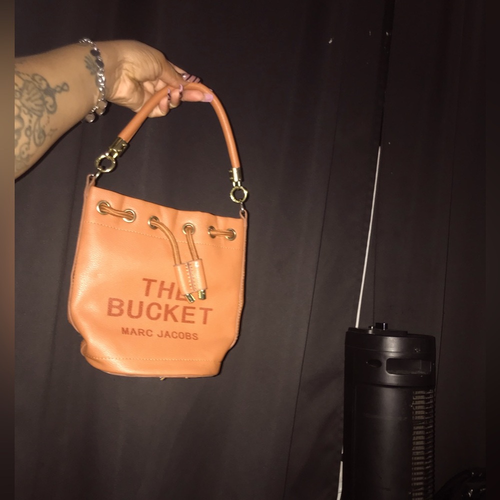 Marc Jacobs Tan Bucket Bag